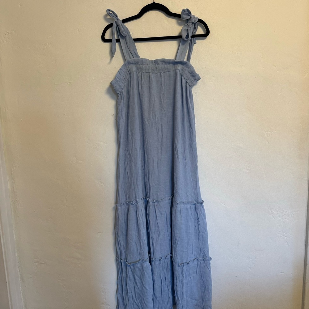 Baby Blue Maxi Dress